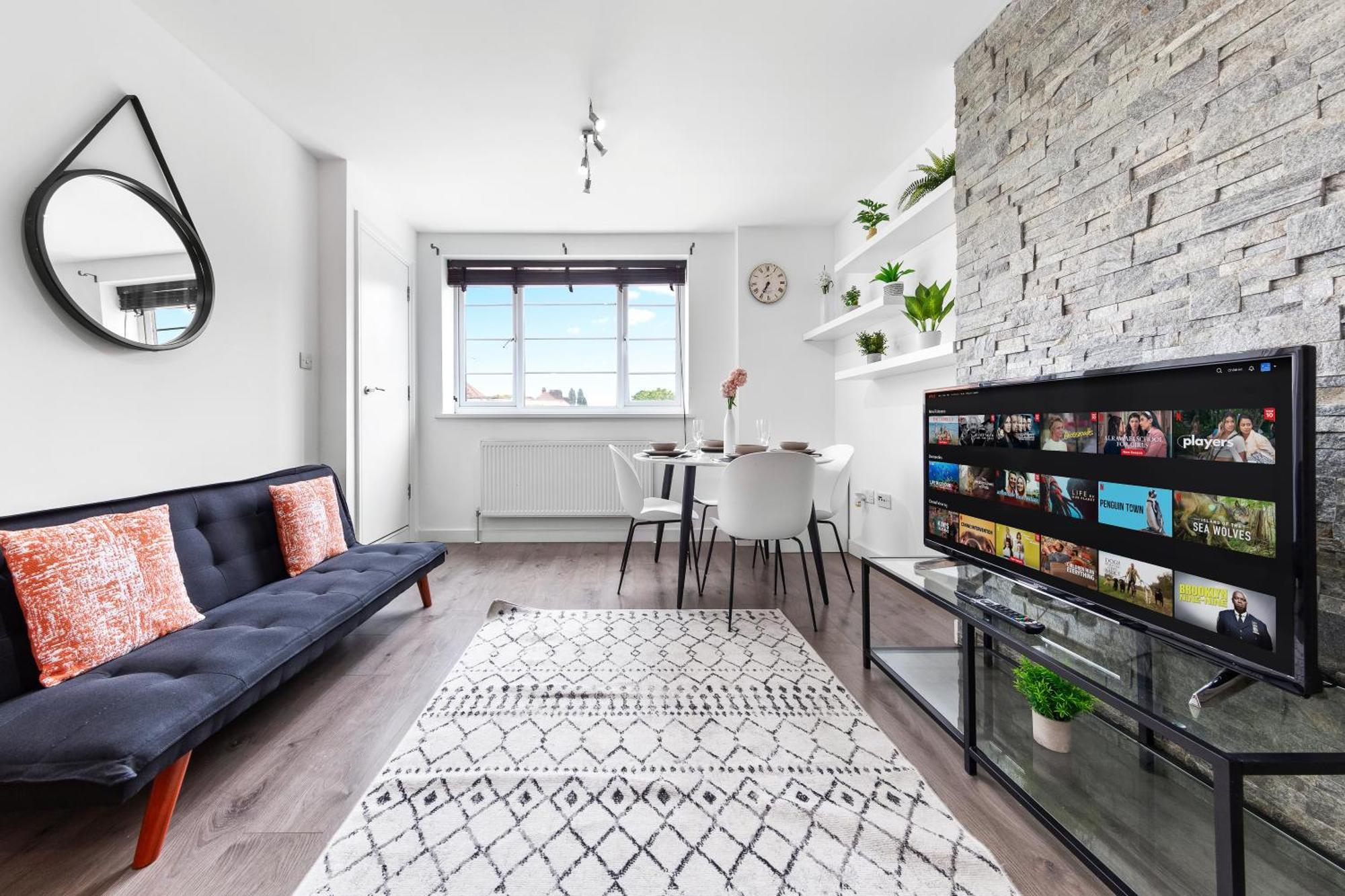 Central London Two Bedroom Serviced Apartment - Nine Elms Luxury Stay - Vauxhall & Westminster Dış mekan fotoğraf