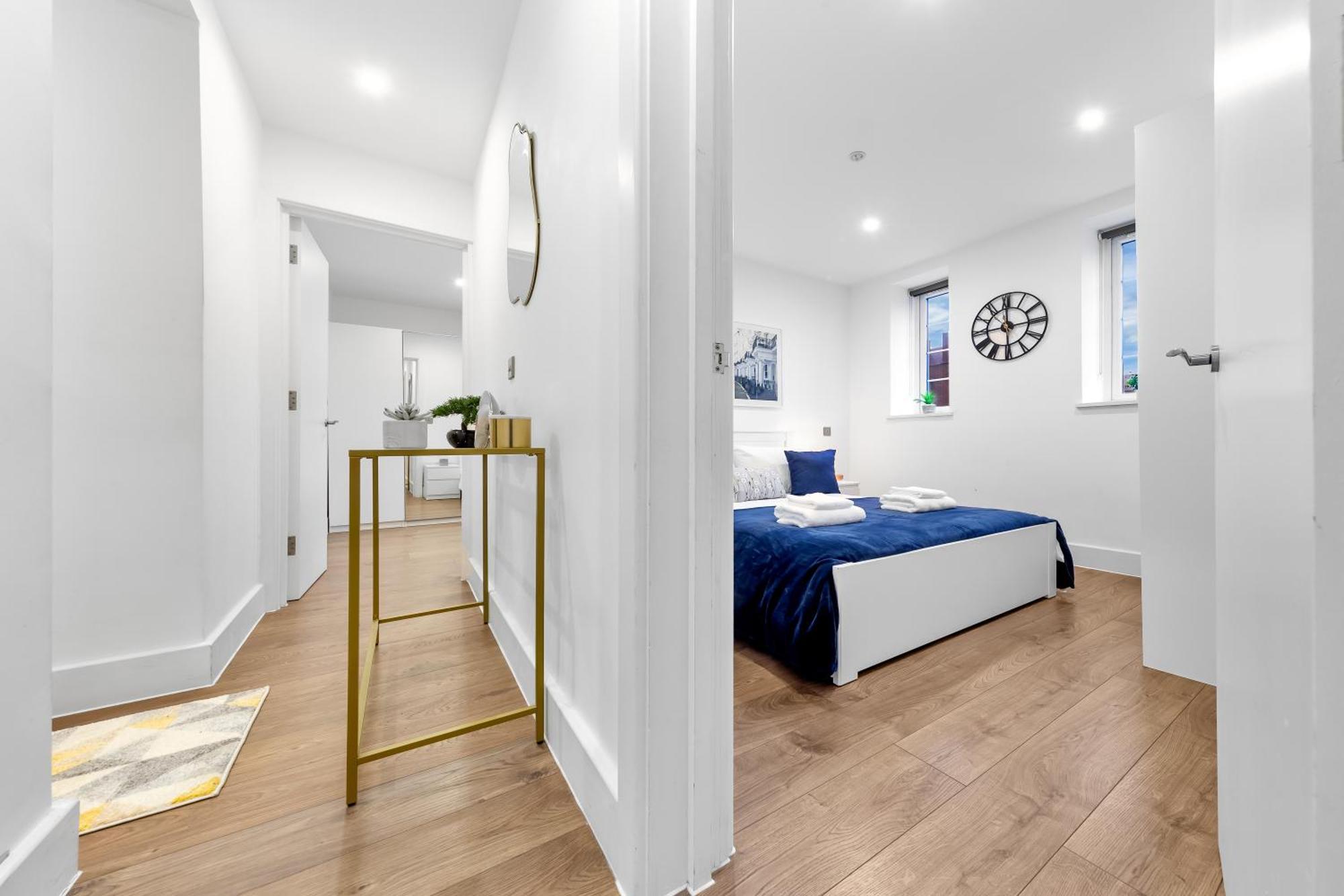Central London Two Bedroom Serviced Apartment - Nine Elms Luxury Stay - Vauxhall & Westminster Dış mekan fotoğraf