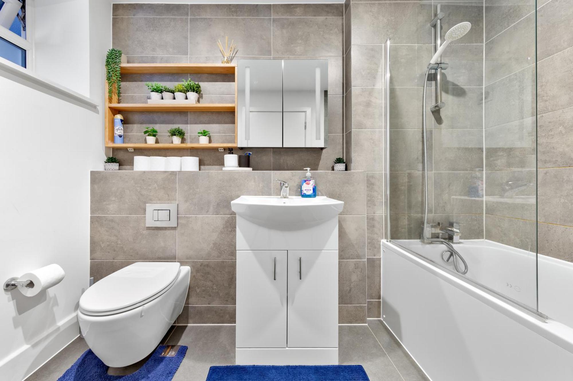 Central London Two Bedroom Serviced Apartment - Nine Elms Luxury Stay - Vauxhall & Westminster Dış mekan fotoğraf